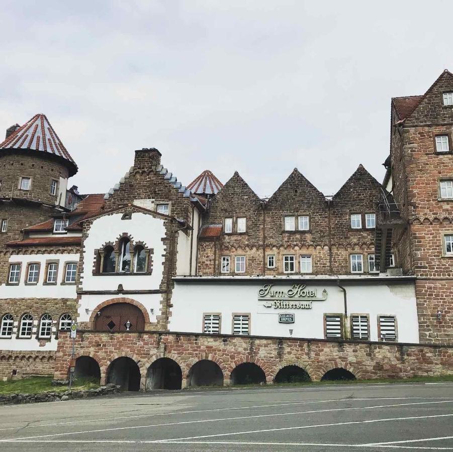 Luxus Appartement Im Schloss Fockelberg Bagian luar foto