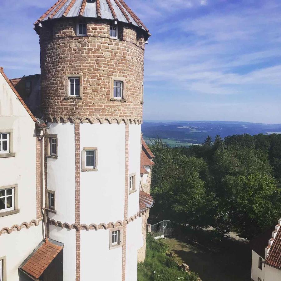 Luxus Appartement Im Schloss Fockelberg Bagian luar foto