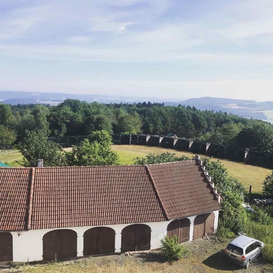 Luxus Appartement Im Schloss Fockelberg Bagian luar foto